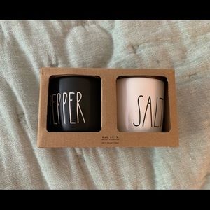 Rae Dunn Salt and Pepper containers